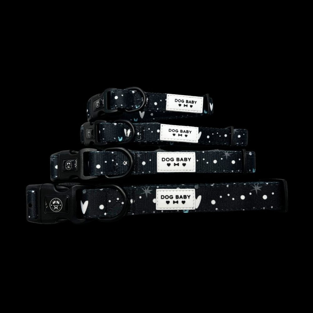 Dog Baby - Walkies Comfort Collar - My Hearts + Stars